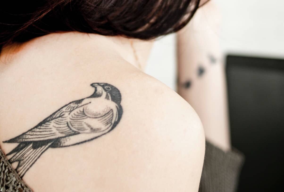 Vogel Tattoo - Schwalben Tattoo